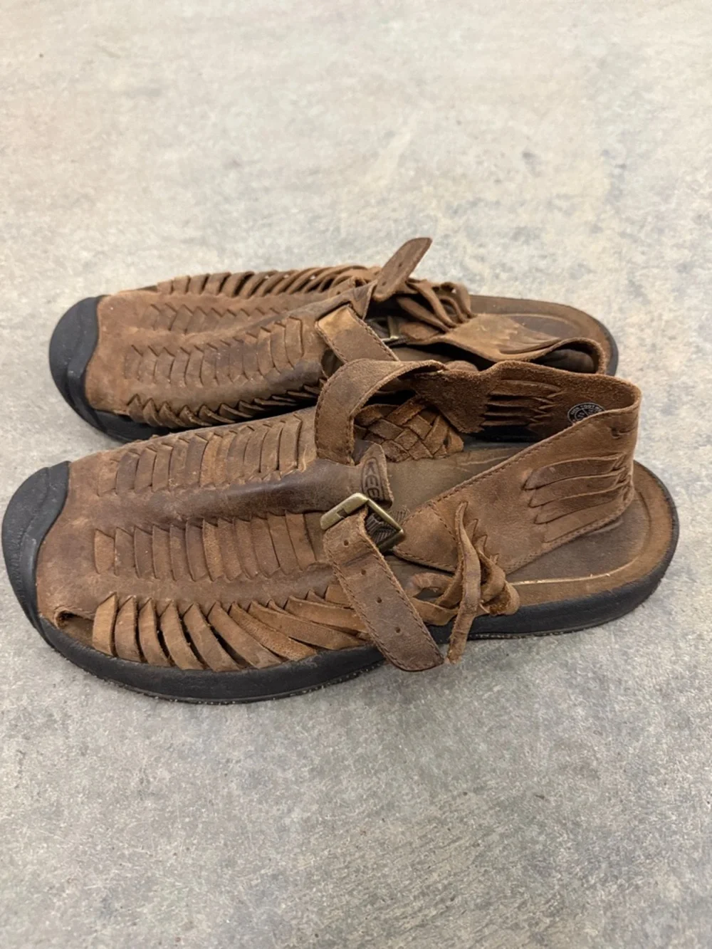 Keen woven leather